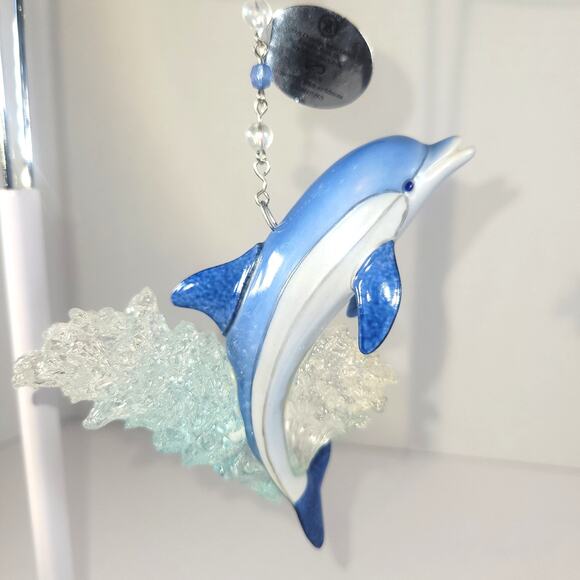 5 Christian Riese Lassen Jeweled Dolphin Ornaments Ocean Reflections 2 & 3 Issue - Picture 13 of 16